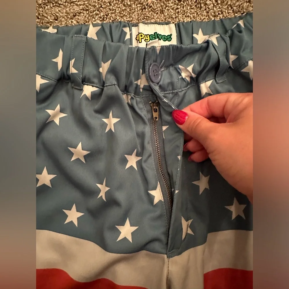 Men’s American Flag Swim Trunks